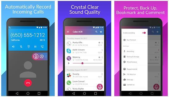Grabadora de llamadas Cube ACR