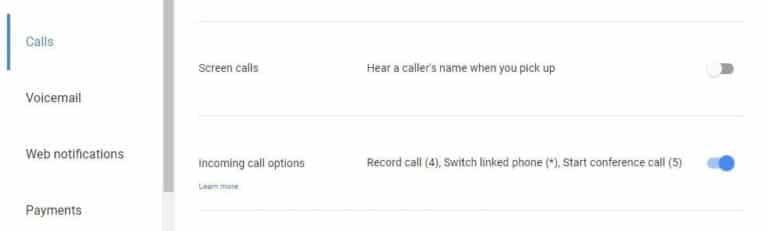 Google Voice para grabar llamdas en IPhone