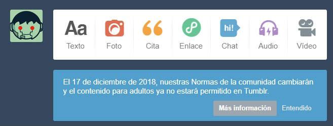 como hacer un backup de las fotos, imagenes, GIF, videos y audio de Tumblr en un ZIP o subirlo a WordPress.com tutorial paso a paso