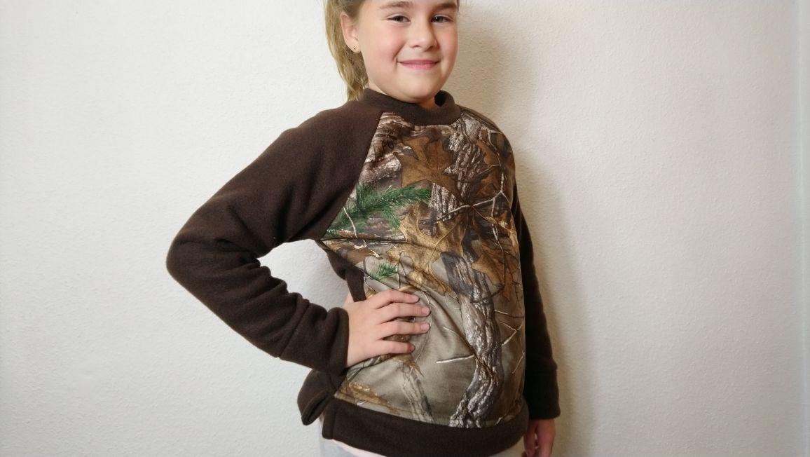 Sudadera con manga Raglán ¡Con patrones gratis!