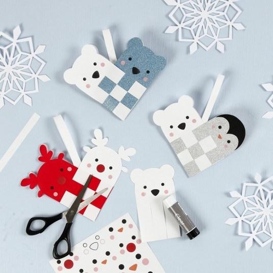 Christmas hearts to decorate the tree 03