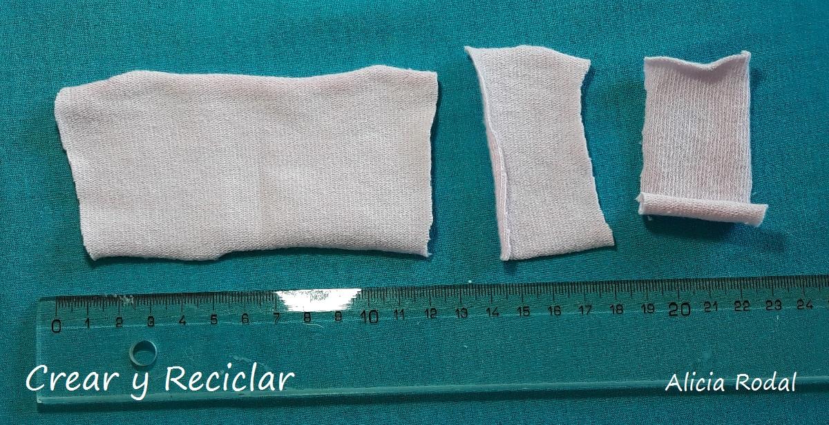 Conjunto ropa de invierno rosa: Botas, chaleco, gorro y guantes DIY con reciclaje