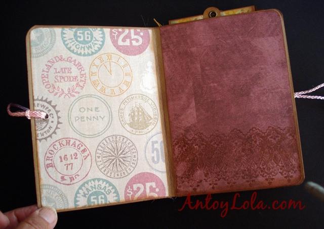 Mini album de recuerdos lovely