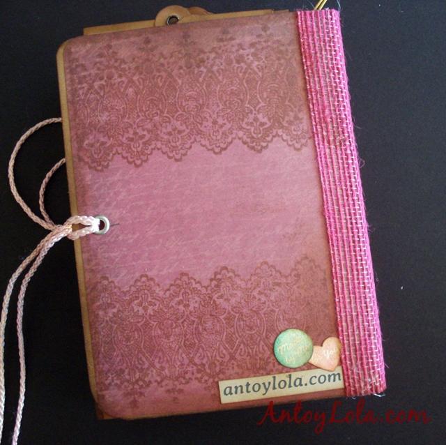 Mini album de recuerdos lovely