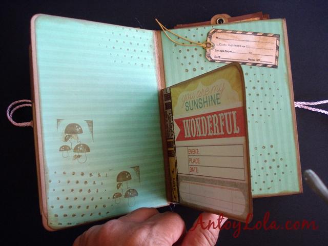 Mini album de recuerdos lovely