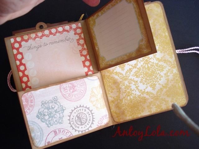 Mini album de recuerdos lovely