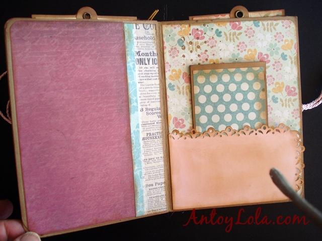 Mini album de recuerdos lovely