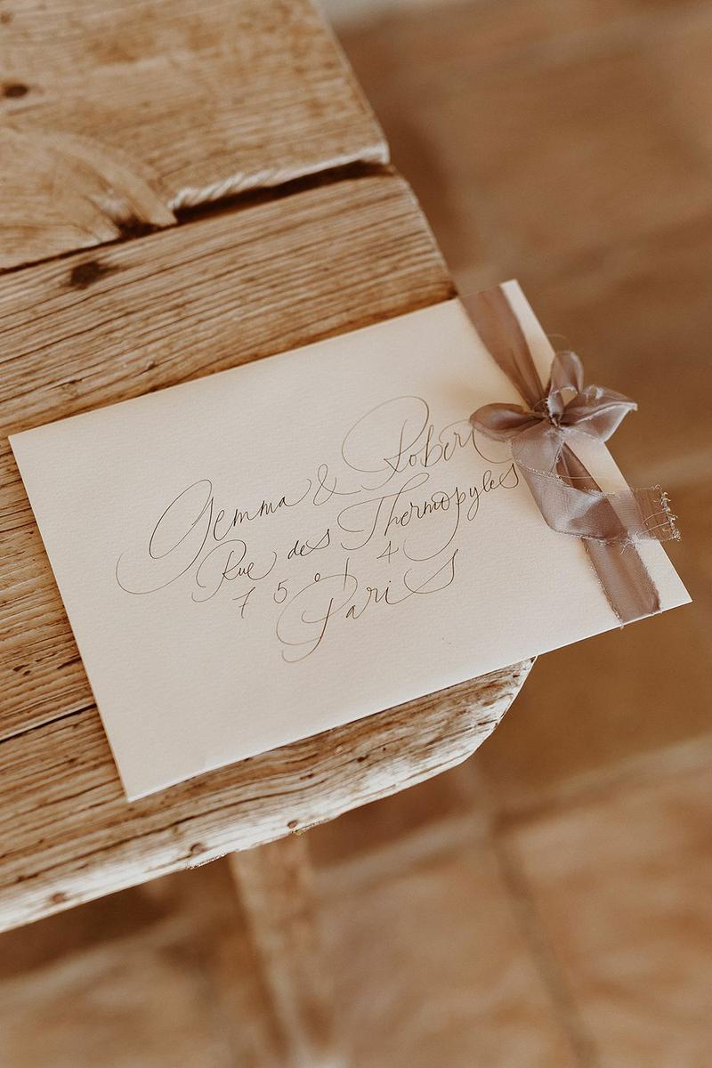 Invitación Boda Otoño