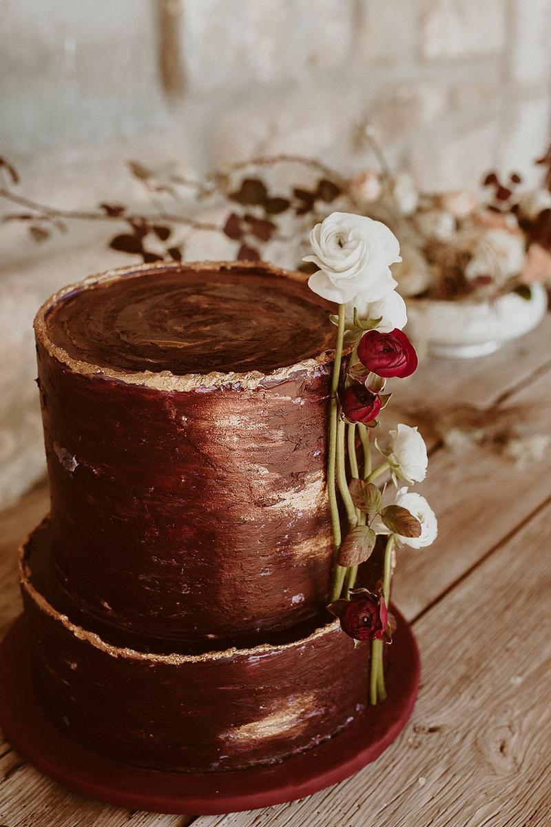 Tarta de Boda otoñal