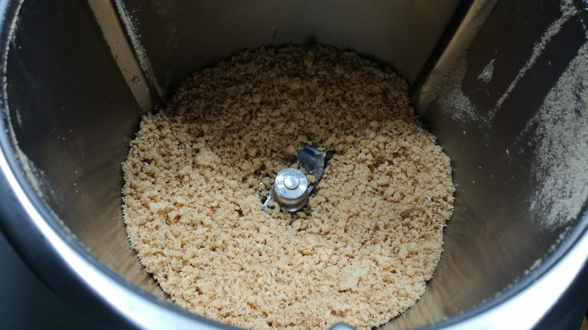 Galletas para hacer la base de la tarta.