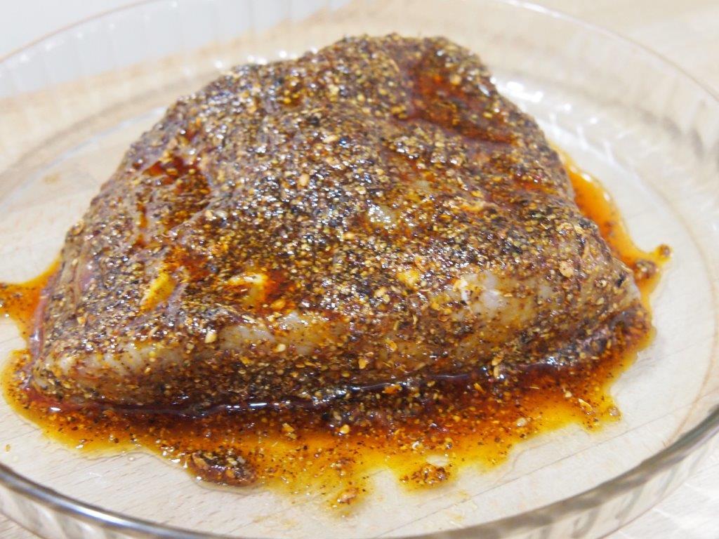 Pastrami de ternera horneado