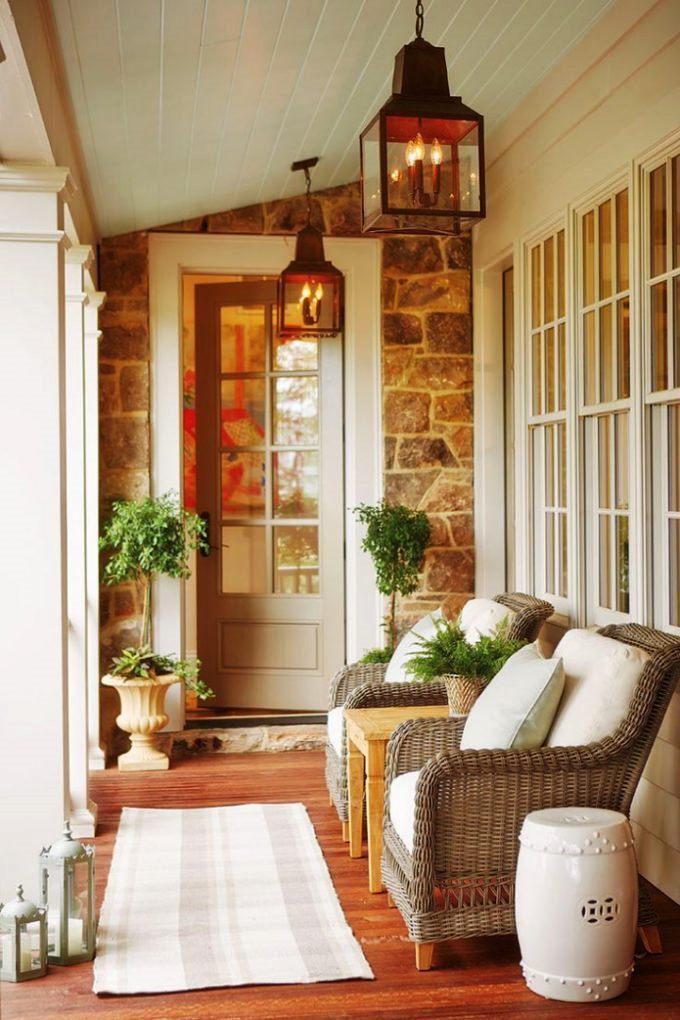 18 ideas para porches encantadoras que puedes hacer