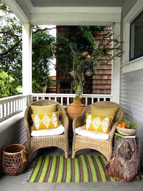 18 ideas para porches encantadoras que puedes hacer
