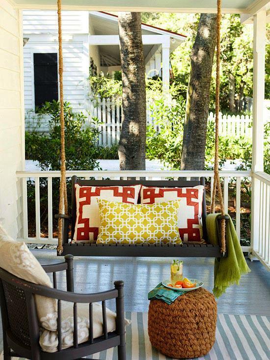 18 ideas para porches encantadoras que puedes hacer