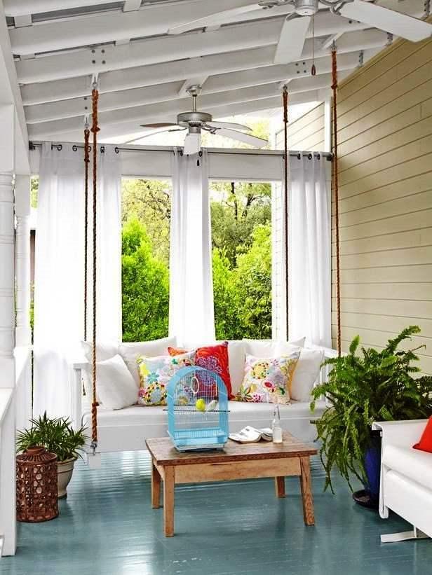 18 ideas para porches encantadoras que puedes hacer