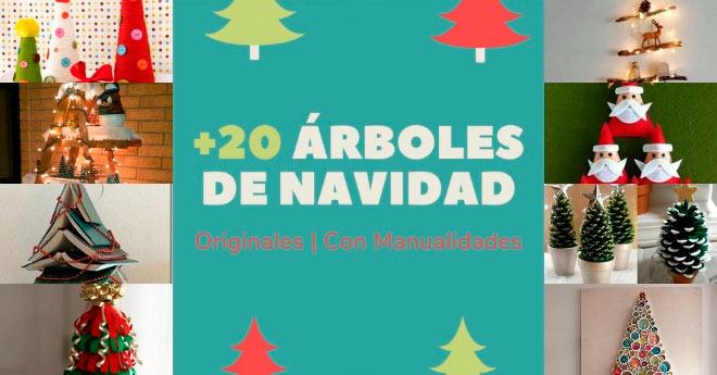 +20 Árboles de Navidad Originales y Caseros