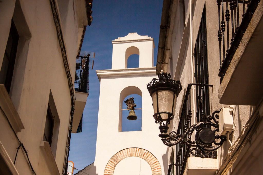 Church & Church Bell in Marbella, Spain