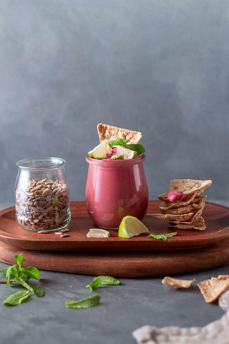 Paté de Remolacha y Menta recetas