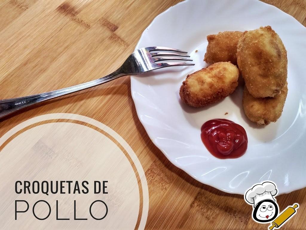 Croquetas de pollo asado con Thermomix