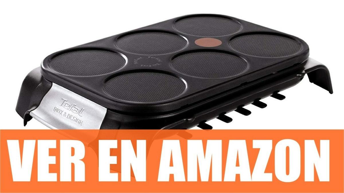 Tefal Inox &amp_ Design - Crepera Para 6 Personas