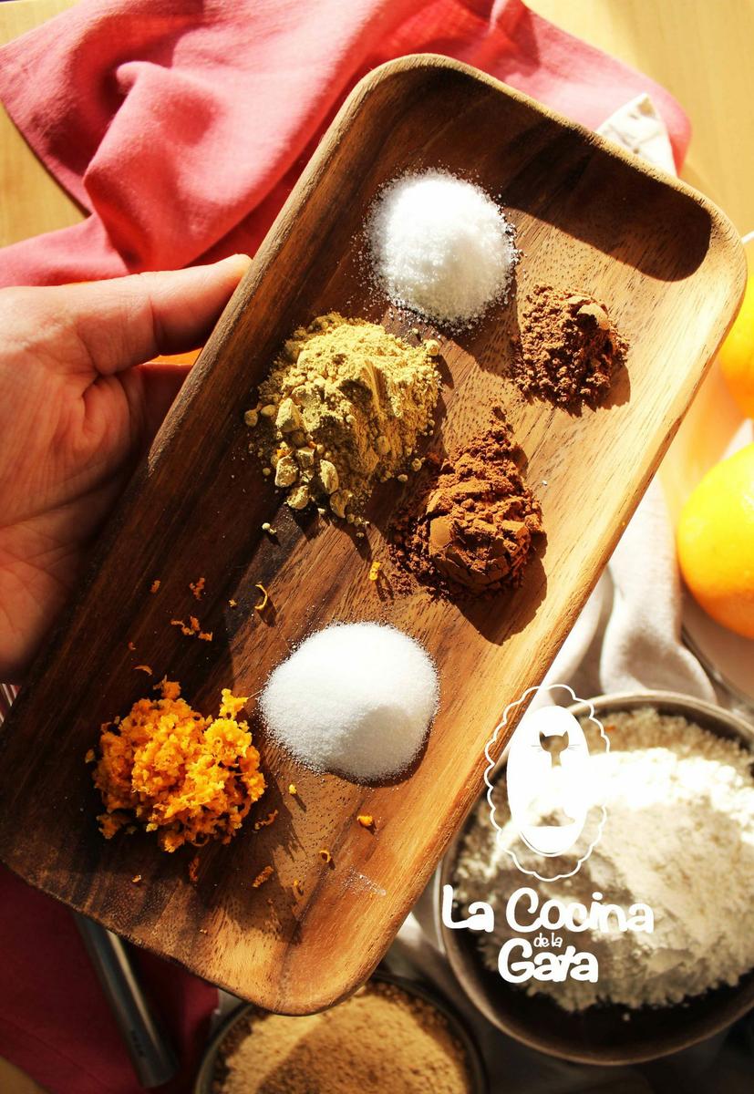 Especies y ralladura de naranja