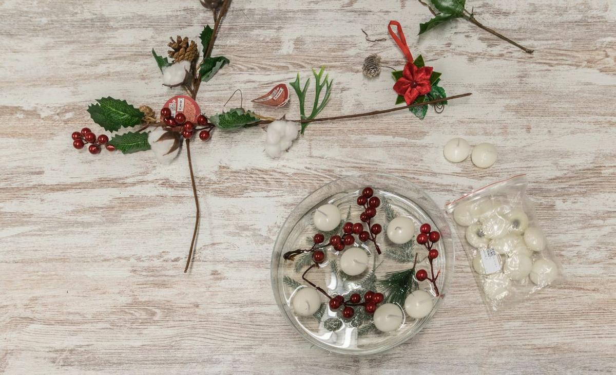 Decoración navideña en el último momento