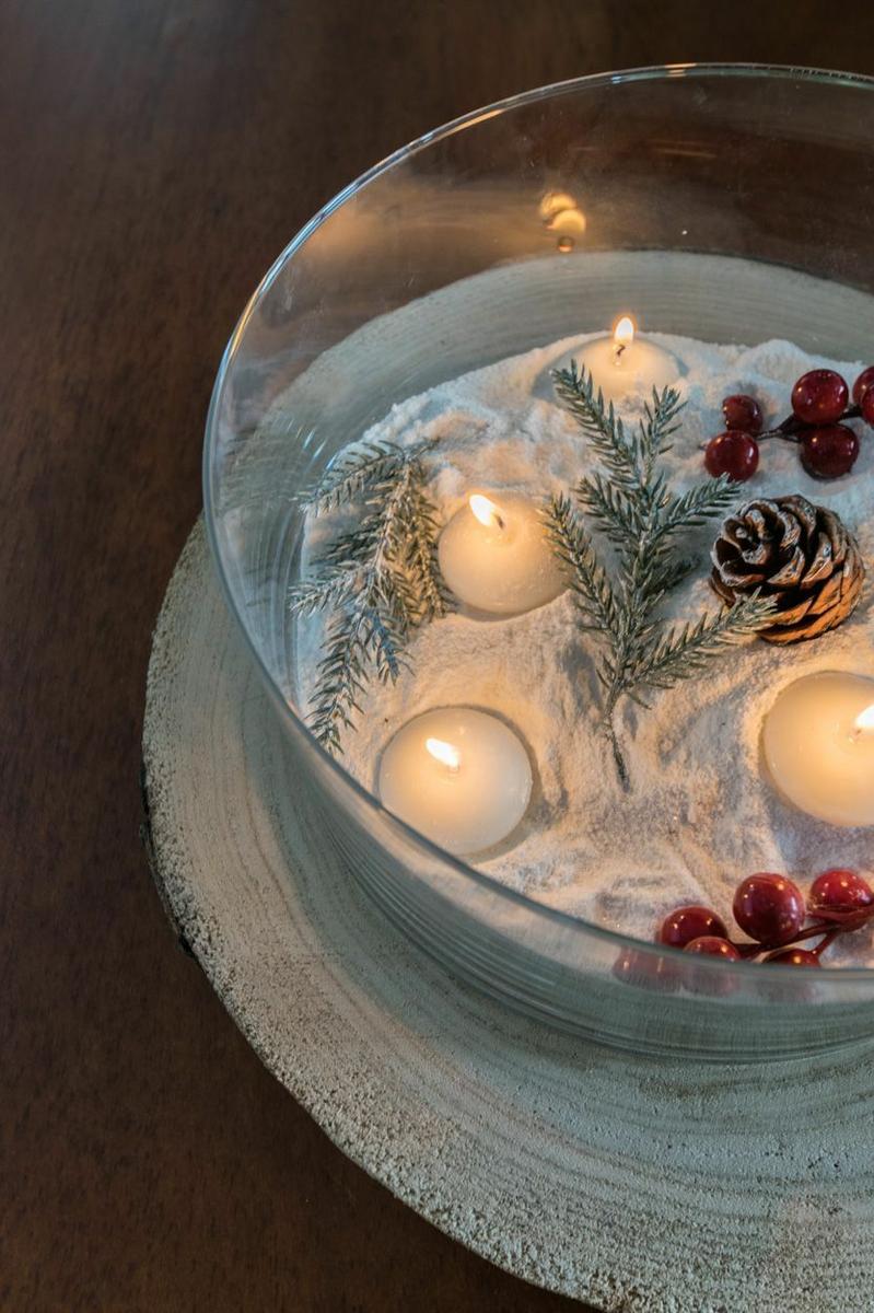 Decoración navideña en el último momento