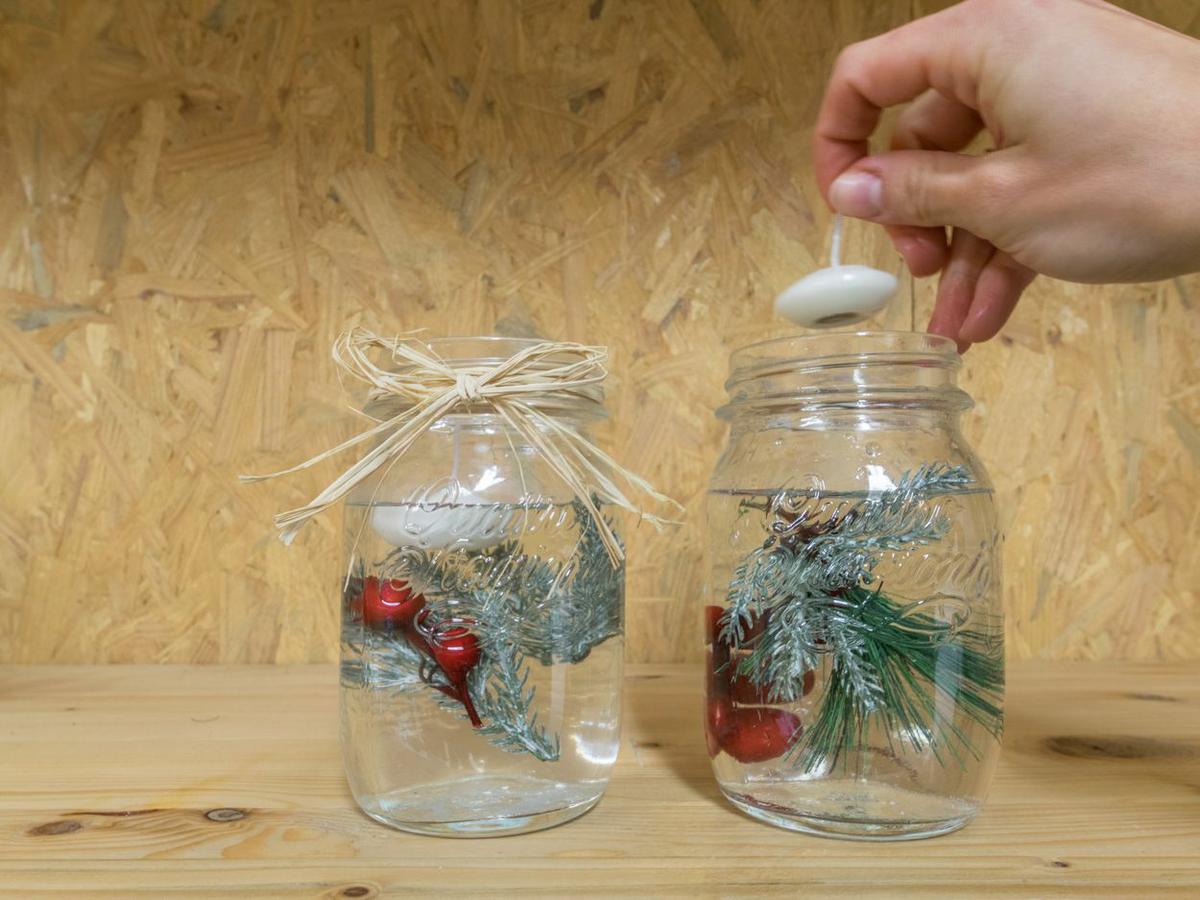 Decoración navideña en el último momento