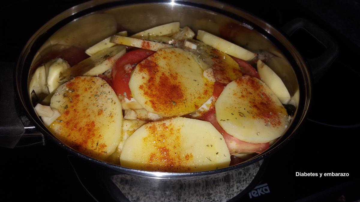 Berenjenas con tomate