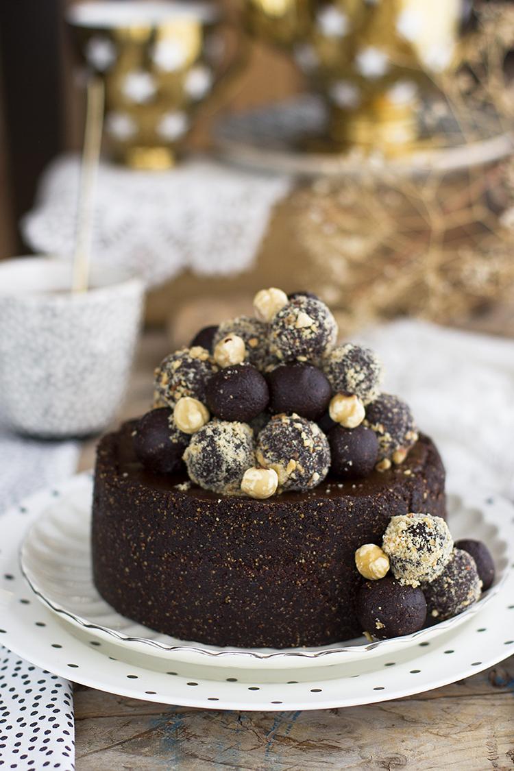 Cheesecake de Ferrero Rocher Saludable la mejor tarta del mundo