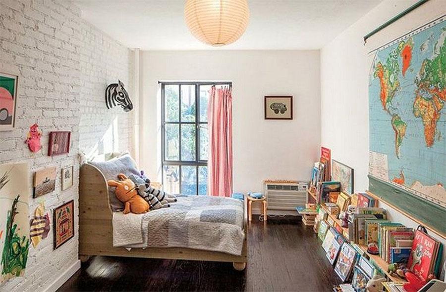 Paredes de ladrillo visto: una idea genial para decorar el dormitorio