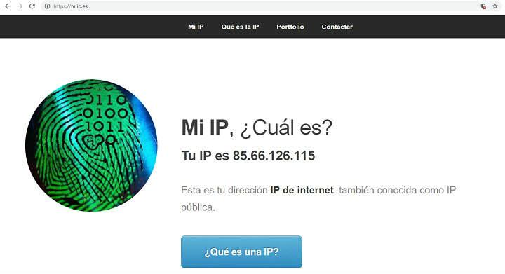 como descubrir, saber o averiguar la IP pública o IP de Internet de un teléfono móvil o tablet Android conectada a Internet por WIFi o datos