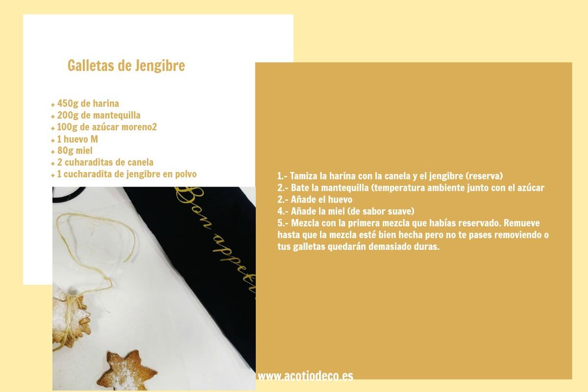 galleta de jengibre