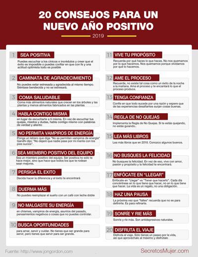 Consejos para nuevo año 2019