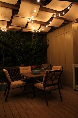 decoracion con telas exterior