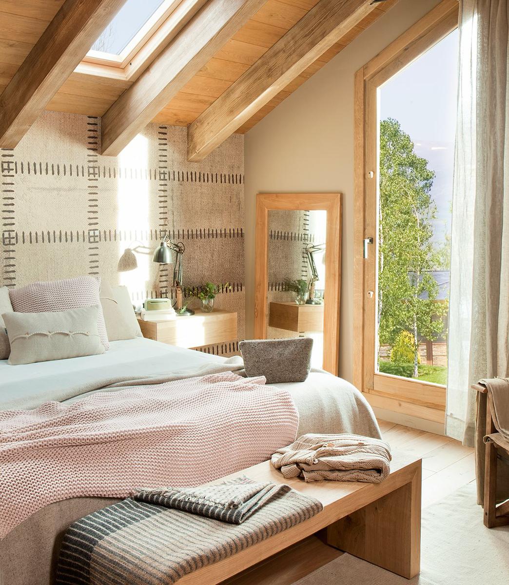 decorar dormitorio con telas