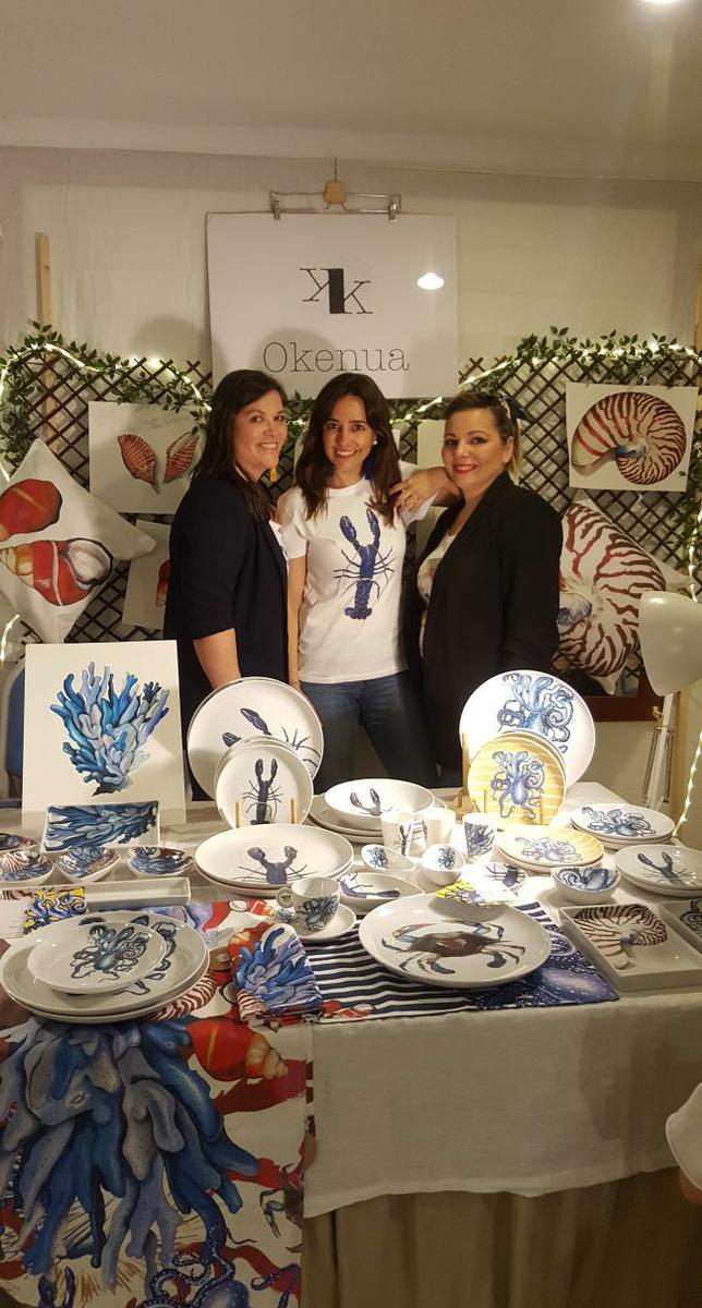 Nueva colección de vajillas y textil hogar en Okenua