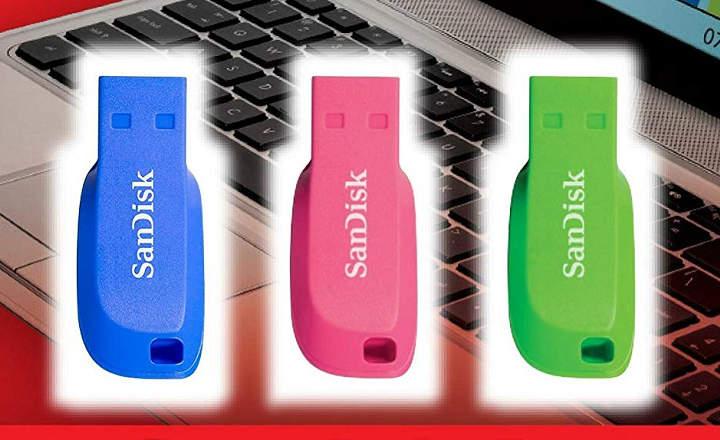 Los mejores pendrives baratos de 4GB 8GB 16GB 32GB 64GB y 128GB memorias flash con USB 3.0 y figuras de superheroes Batman Superman Iron Man Goku y Krilin de Dragon Ball y otras marcas conocidas como Toshiba Kingston y Sandisk