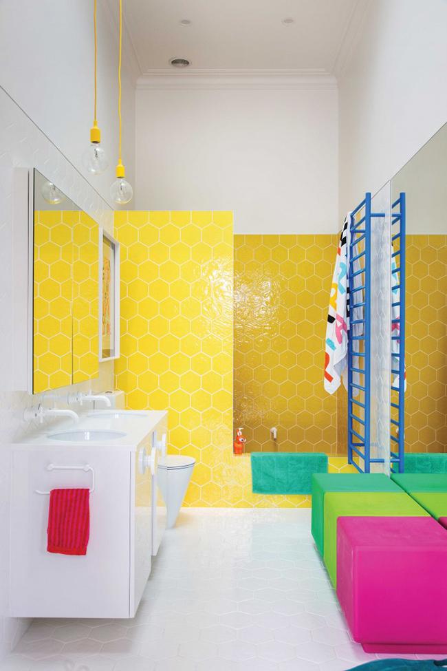 color en tu baño
