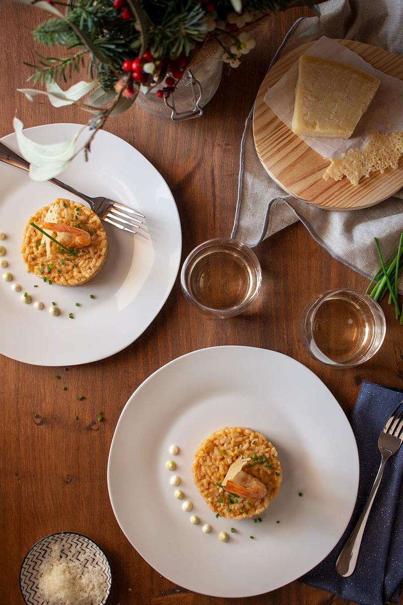 risotto de gambas al cava