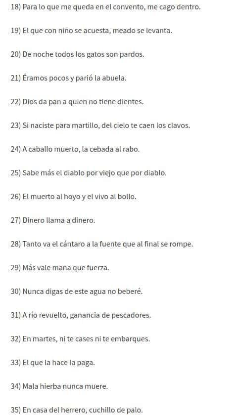 reto whatsapp: refranes