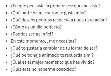 reto whatsapp: romanticos