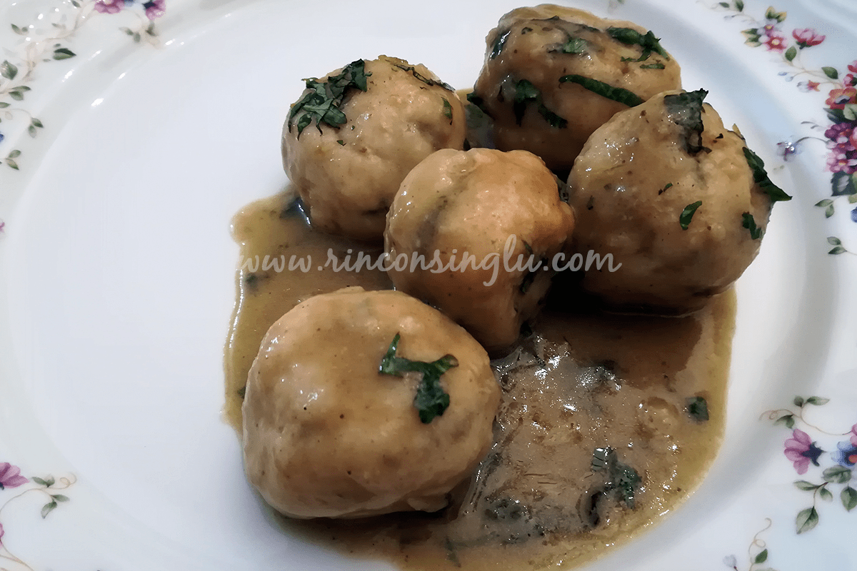 albondigas de curry sin gluten