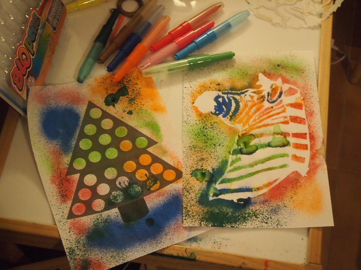 Dibujos hecho con blow pens