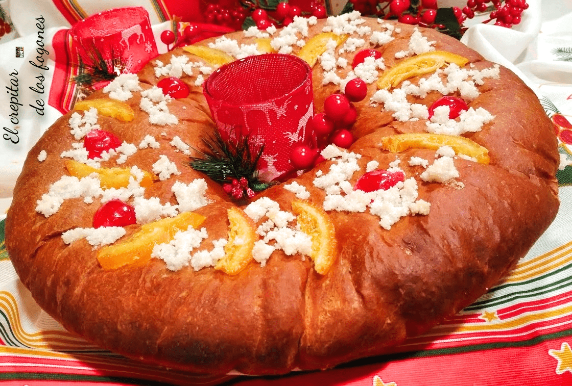 roscón de reyes de chocolate