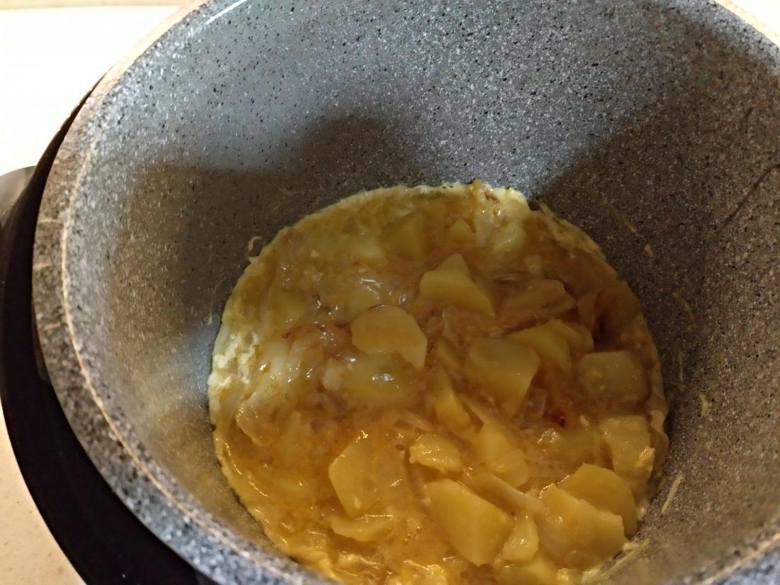 Tortilla de patatas en olla GM® Cocina