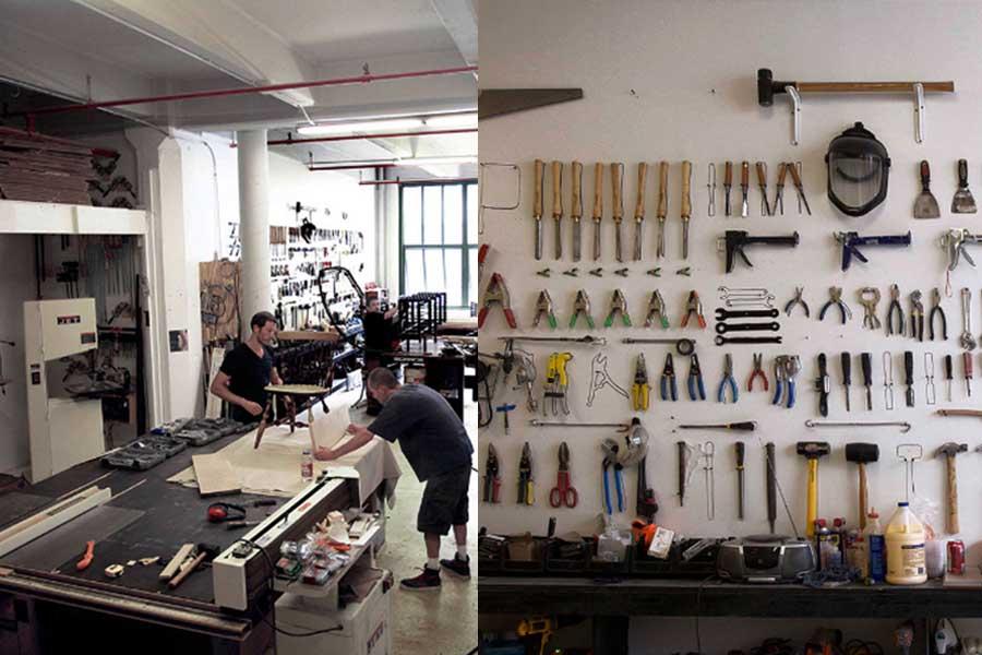  Taller en Brooklyn (Nueva York) de Sebastian Errazuriz.