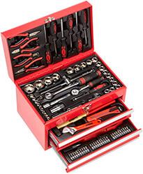 Caja y juego de herramientas Mannesmann