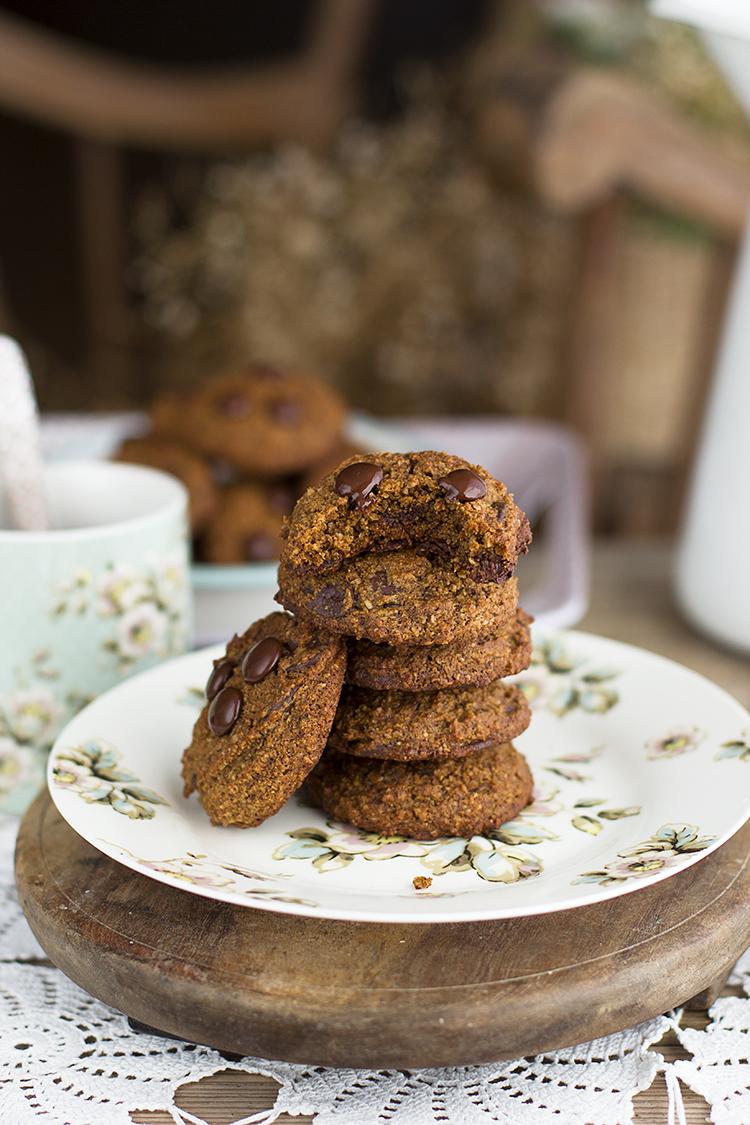 Cookies de Chocolate Saludables fáciles y deliciosas