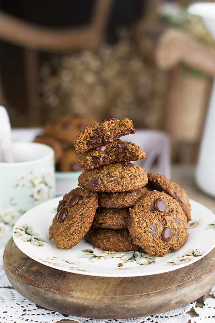 Cookies de Chocolate Saludables fáciles y deliciosas